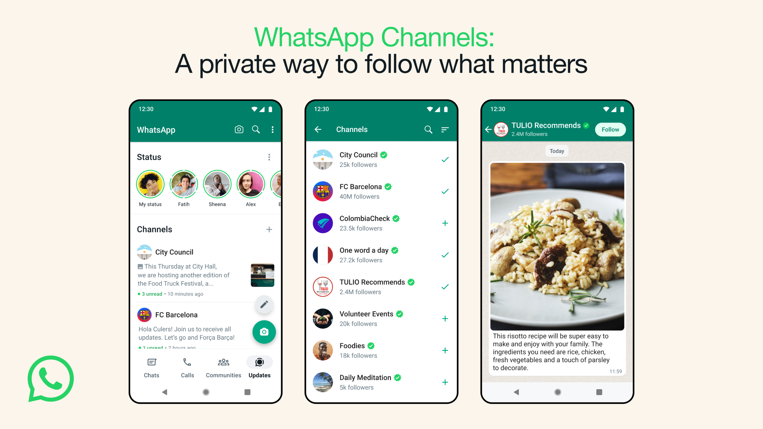 Whatsapp channels