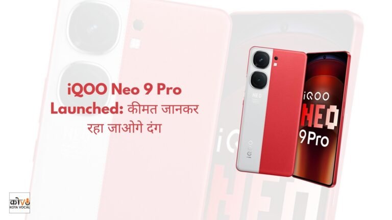 iqoo neo 9 pro launched