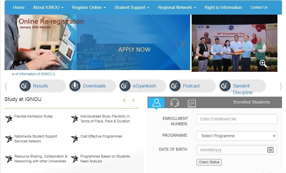 IGNOU B.Ed Result 2024