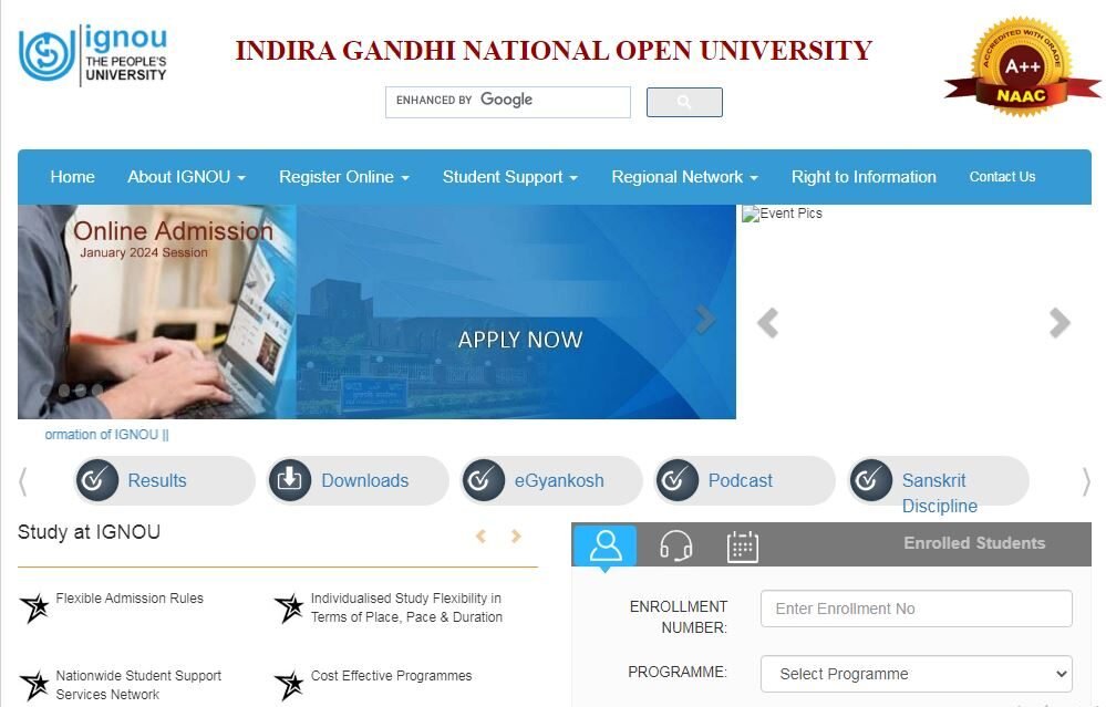 IGNOU B.Ed Result 2024