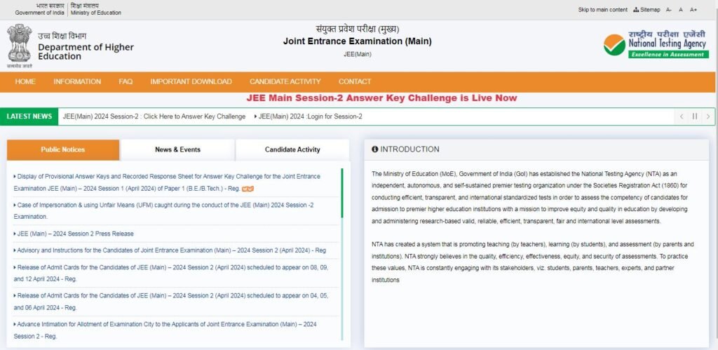 JEE Main 2024 Session 2