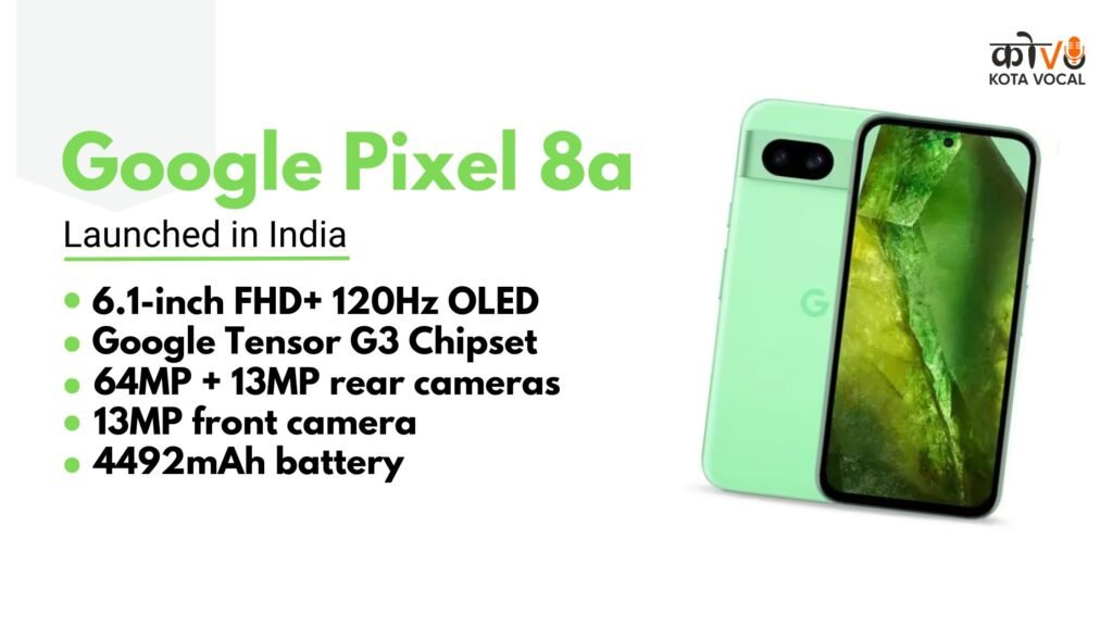 google pixel 8a launched in india