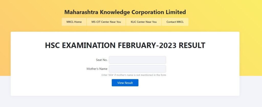 Maharashtra HSC Result 2024