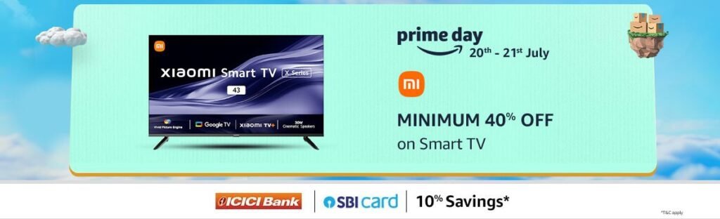 Amazon Prime Day Sale 2024 - Mi Smart TVs